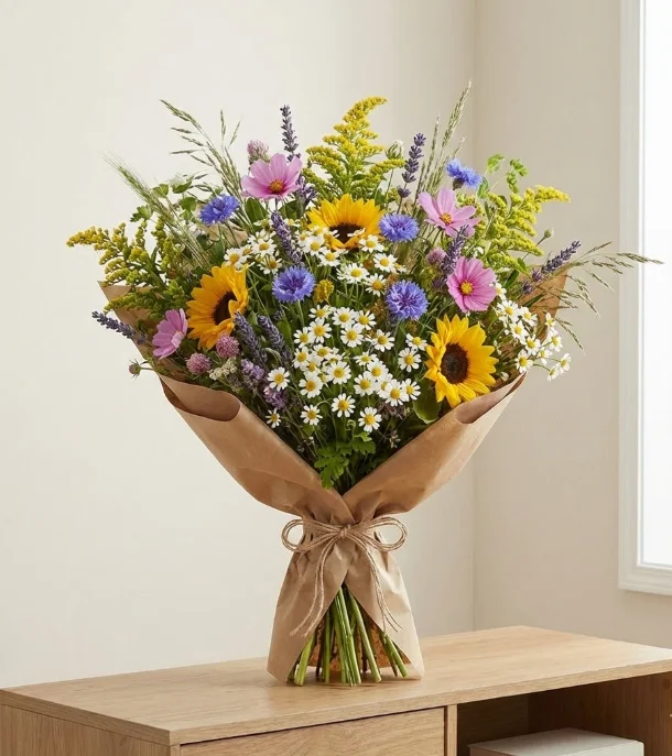 Papatya ve Mevsim Buketleri